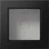 Jung A550 Opbouwraam 1-Voudig incl Afdek Mat Zwart