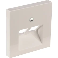 Jung AS500 Inbouw Centraalplaatw Telefoon/Data 2x8-Polig Polarwit