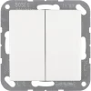 Jung AS500 Inbouw Schakelaar Serie Polarwit