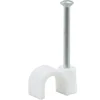 Kabelclip Rond Wit 4mm 300st