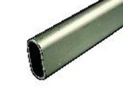 Kastroede ovaal 120x30x15 mm vernikkeld