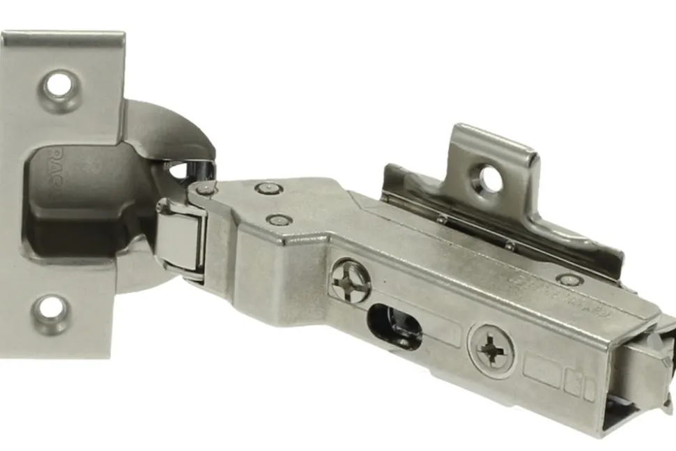 Kastscharnier 35mm 110gr. Met Geïntegreerde Demping Half Opliggend 4stuks