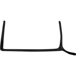 Keukenplintprofiel Kunststof Zwart 9,5x20x2600mm