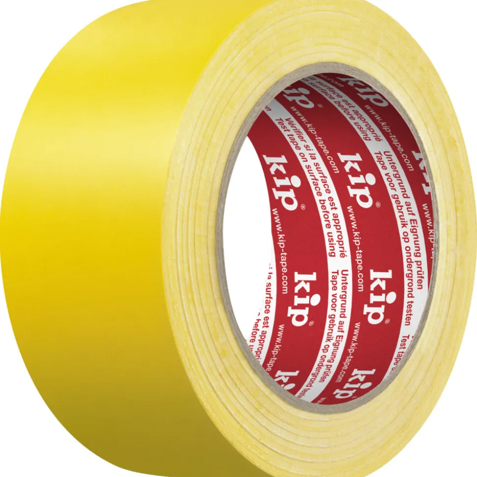 Kip 204 Bekistingstape Geel 50mm x 33m