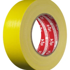 Kip 258 Beton en Steenband Geel 44mm x 50m