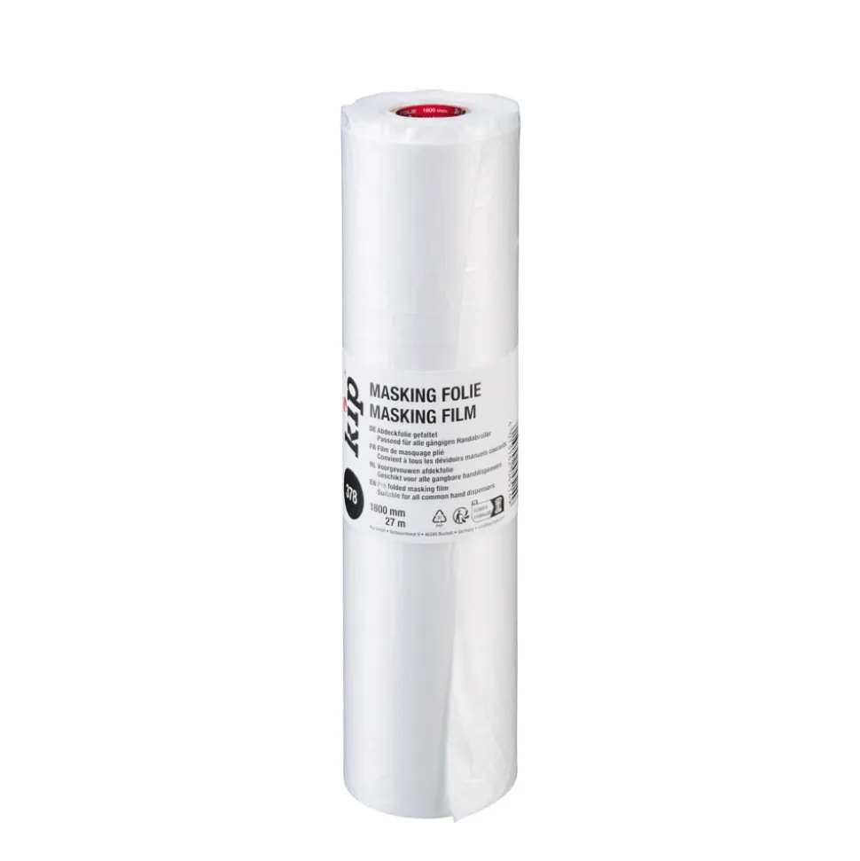 Kip 378 Masking Folie Transparant 1800mm x 55m