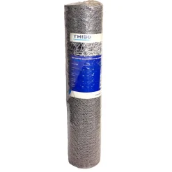 Kippengaas Zeskant Verzinkt 25mmx0,8x100cm 10m