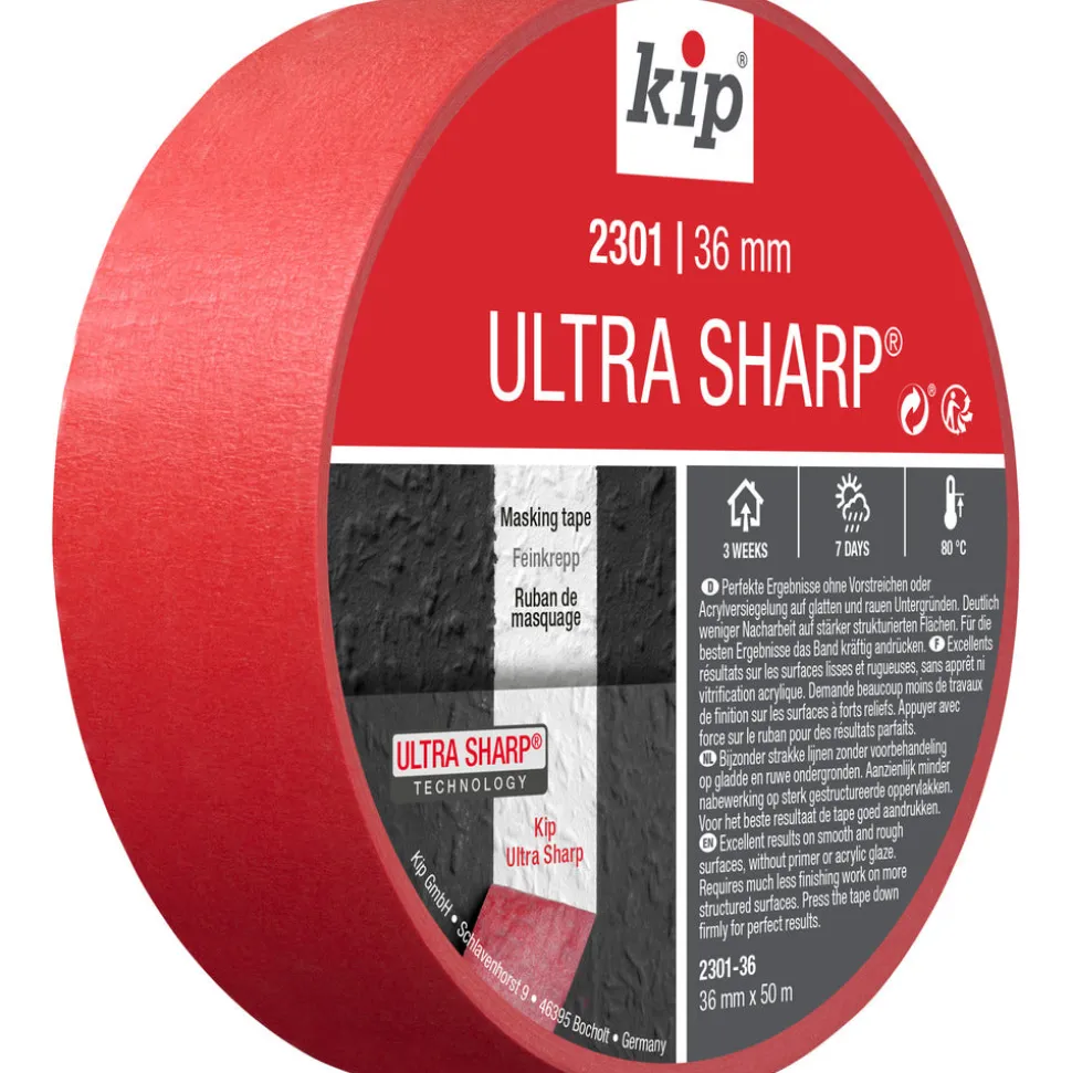 Kip 2301 Ultra Sharp Rood 36mm x 50m