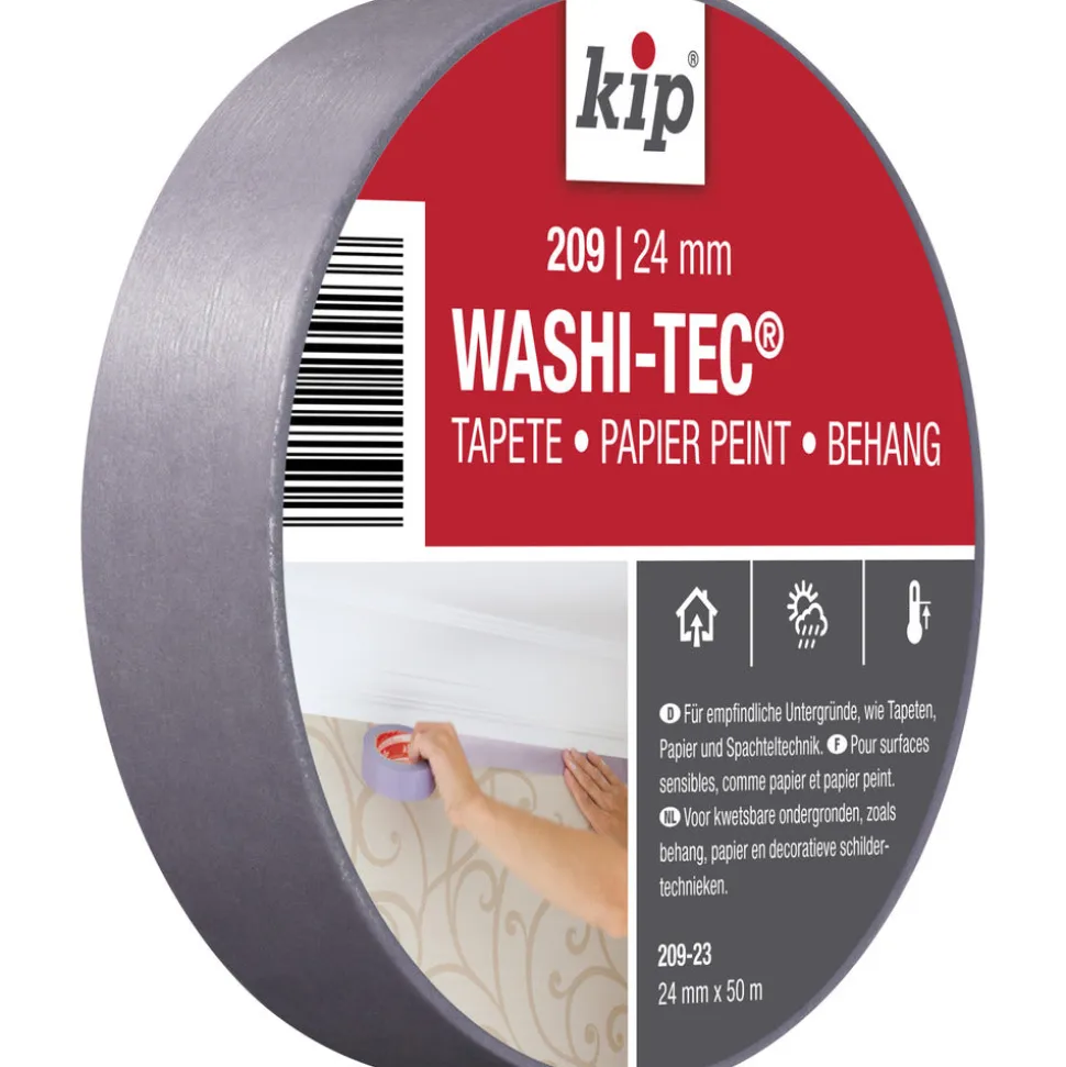 Kip 209 Washi-Tec Tape Behang Lila