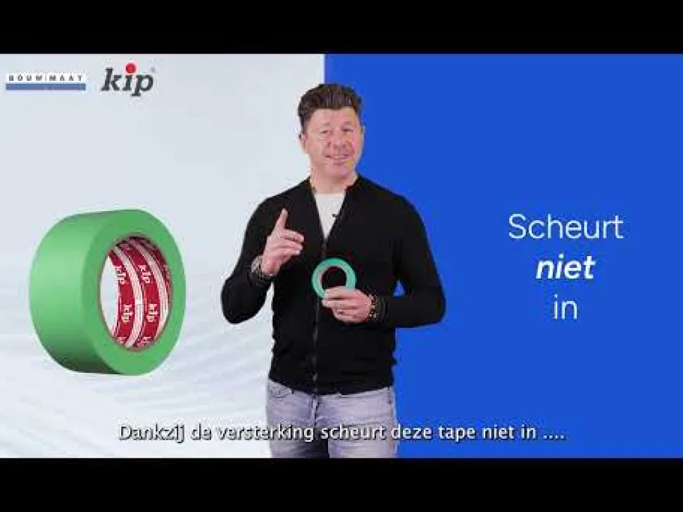 Kip 2244 Washi-Tec Tape Extra Strong Groen