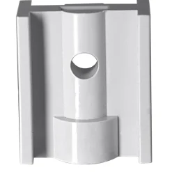 Klemnok B1 kunststof M8 grijs voor PVC ophangbeugels, 5 stuks