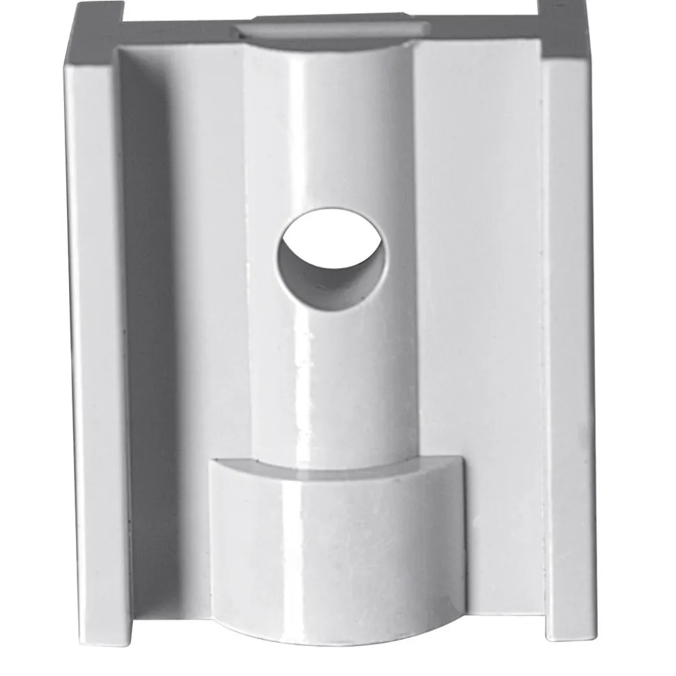 Klemnok B1 kunststof M8 grijs voor PVC ophangbeugels, 5 stuks