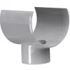 Klemzadel PVC wanddikte 3,2 mm Ø 80/75x40 mm 90° KOMO-keur