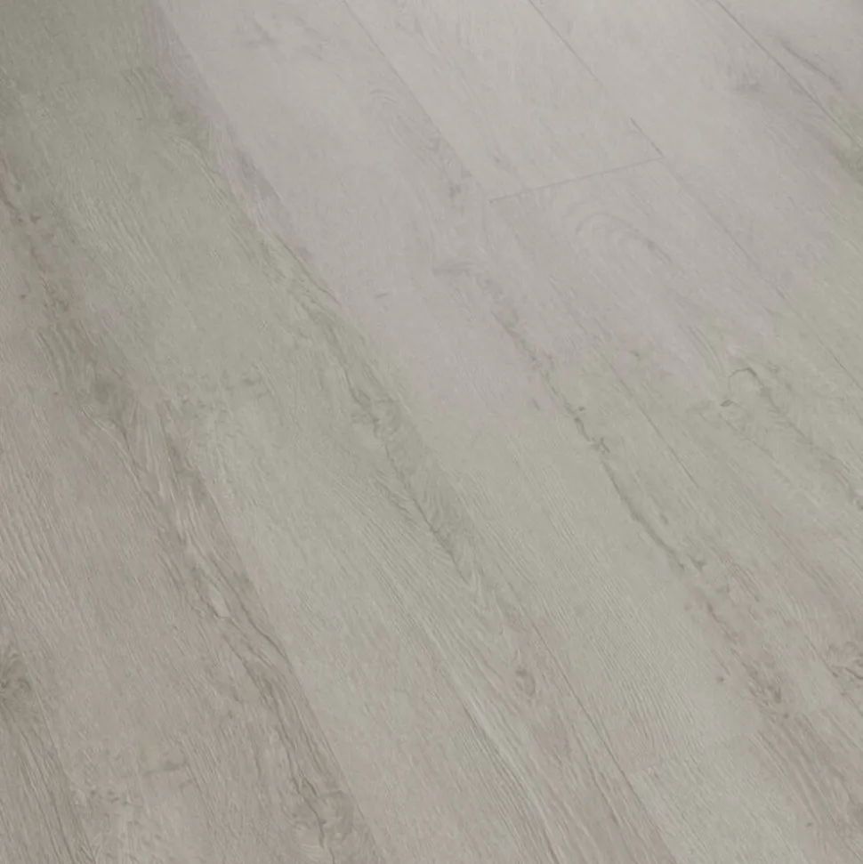 Kleurstaal Skantrae Laminaat 8mm lichtgrijs eiken FSC Mix 70%