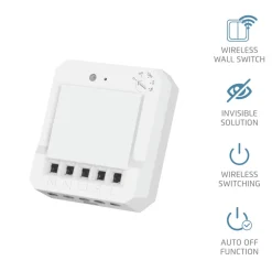 KlikAanKlikUit Inbouwschakelaar 2300W ACM-2300-HC Wit