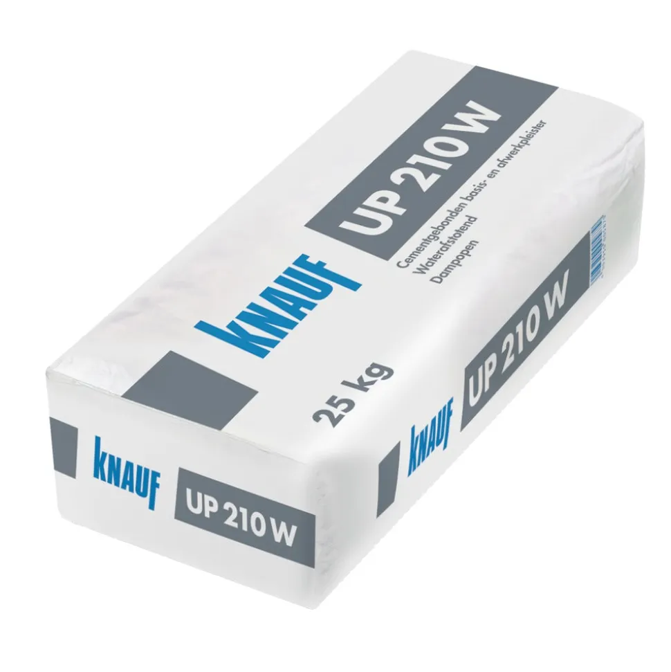Knauf Cementpleister UP 210 W Grijs 25kg