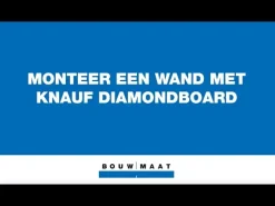 Knauf Diamond Board Gipsplaat AK 260x60cm 12,5mm