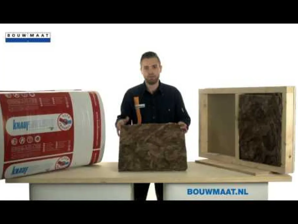 Knauf Insulation MW35 Minerale Wol Isolatieplaat 1200x600mm