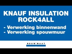 Knauf Insulation Rock4ALL Steenwol Isolatieplaat 1200x600mm