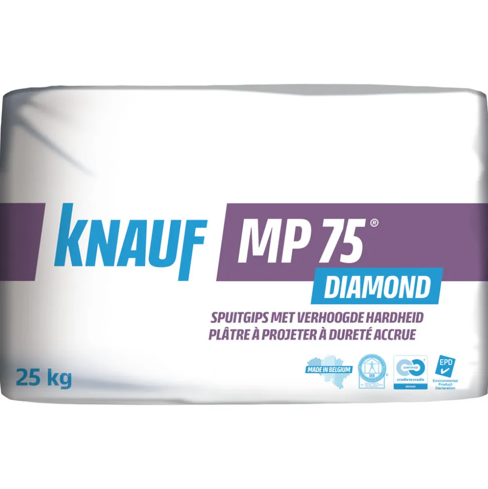 Knauf Machinepleister MP75 Diamond 25kg
