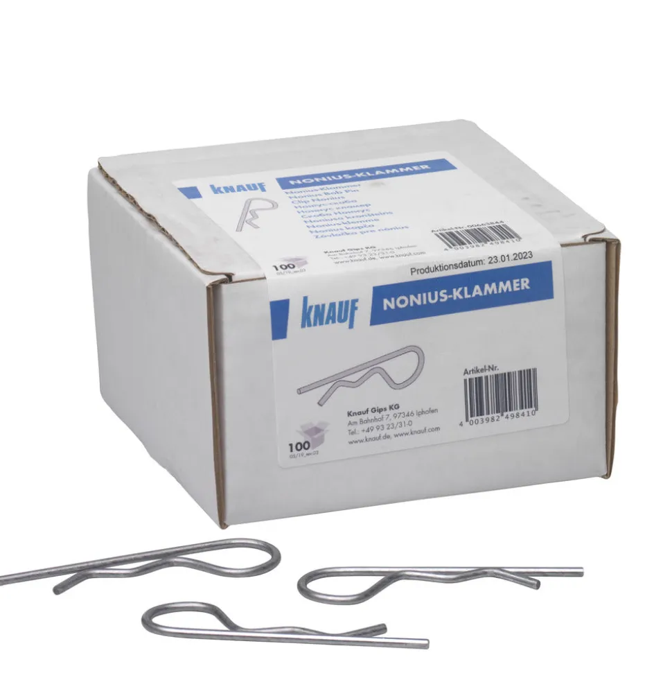 Knauf Nonius Borgveer Verzinkt Staal t.b.v. C-profiel 60/27