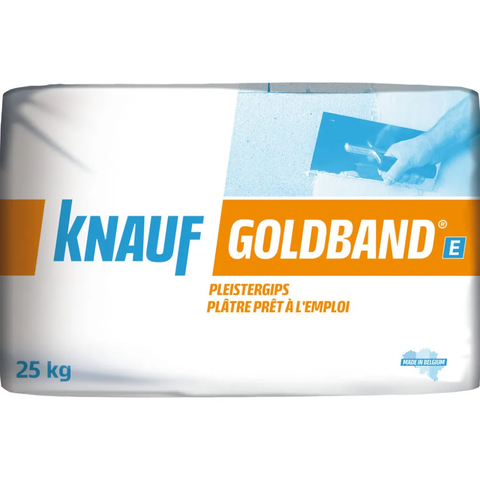 Knauf Pleistergips Goldband E 5-25mm 25kg