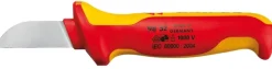 Knipex Kabelmes Recht 180mm VDE