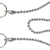 Kogelketting 50 cm chroom