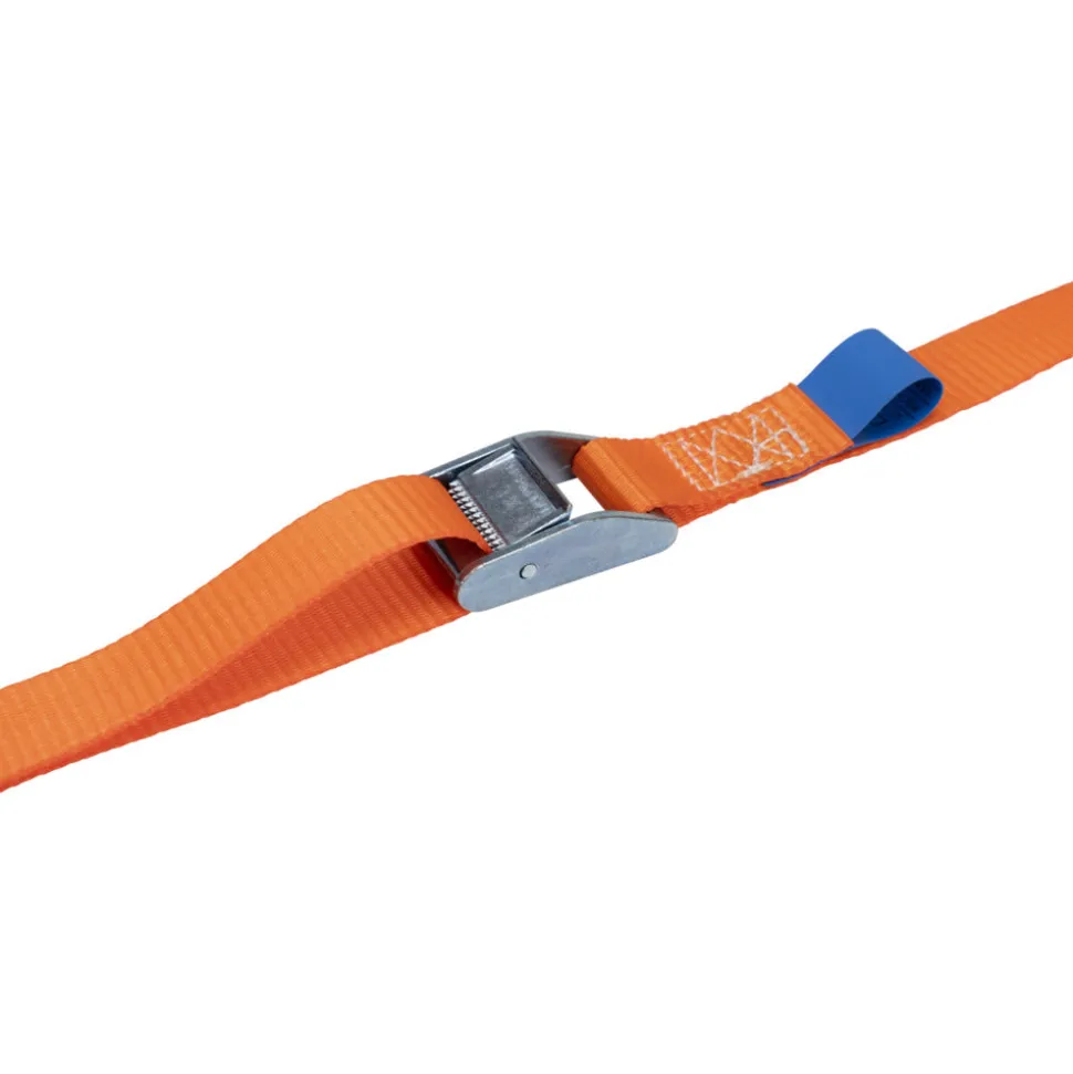 Konvox Spanband 25mm Met Klemgesp HD 125/350daN Oranje 3m