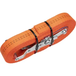 Konvox Spanband 35mm Met Ratel En Haak HD 1000/2000daN Oranje 7m