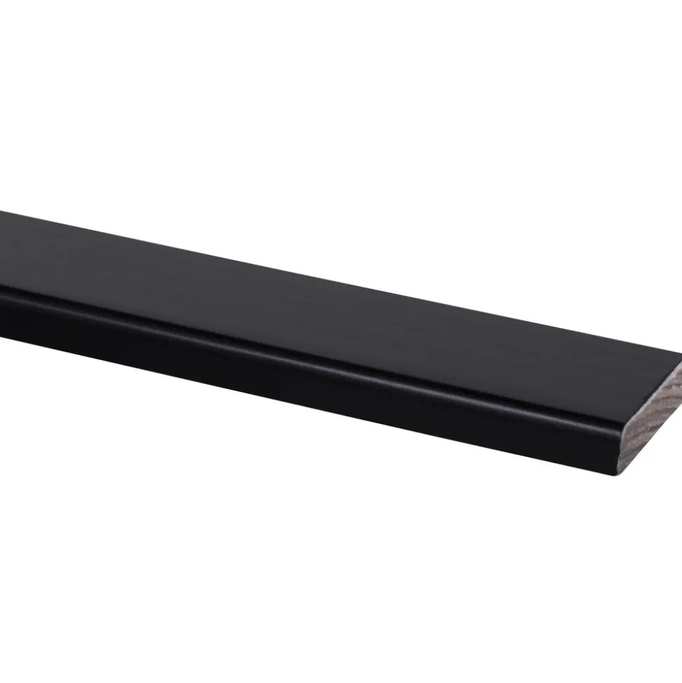 Koplat Grenen Zwart Gelakt 12x45x2700mm FSC Mix 70%