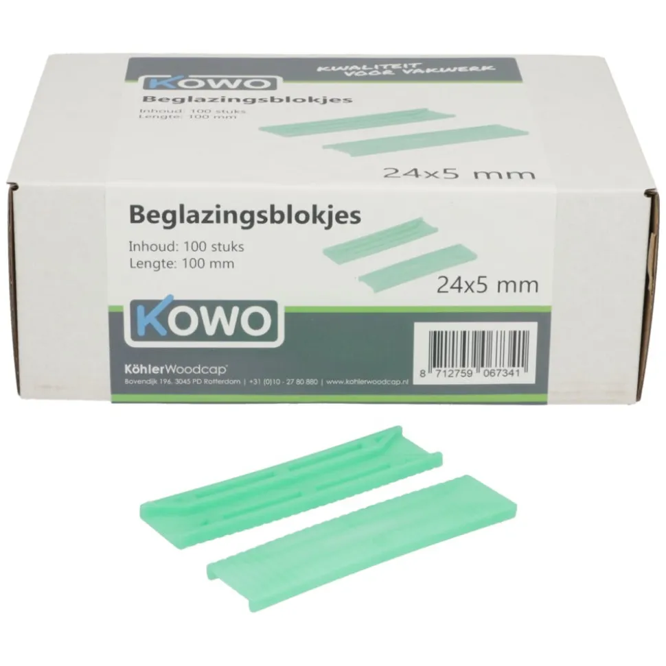 Kowo Beglazingsblokjes 100st