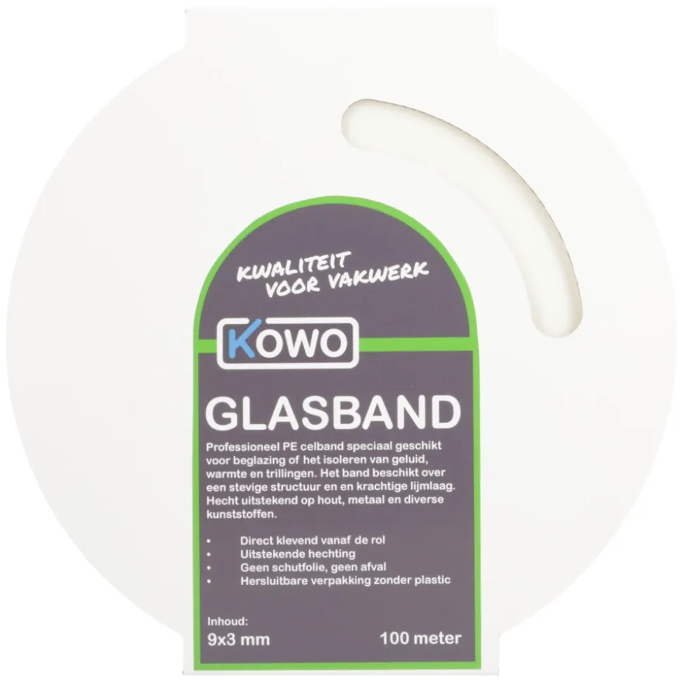 Kowo Glasband PE 100m 9x3mm