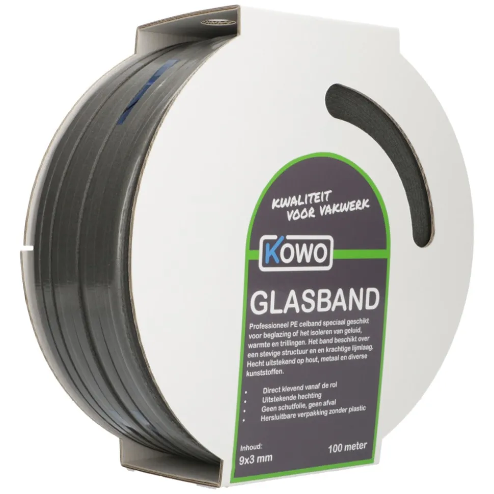 Kowo Glasband PE 100m 9x3mm