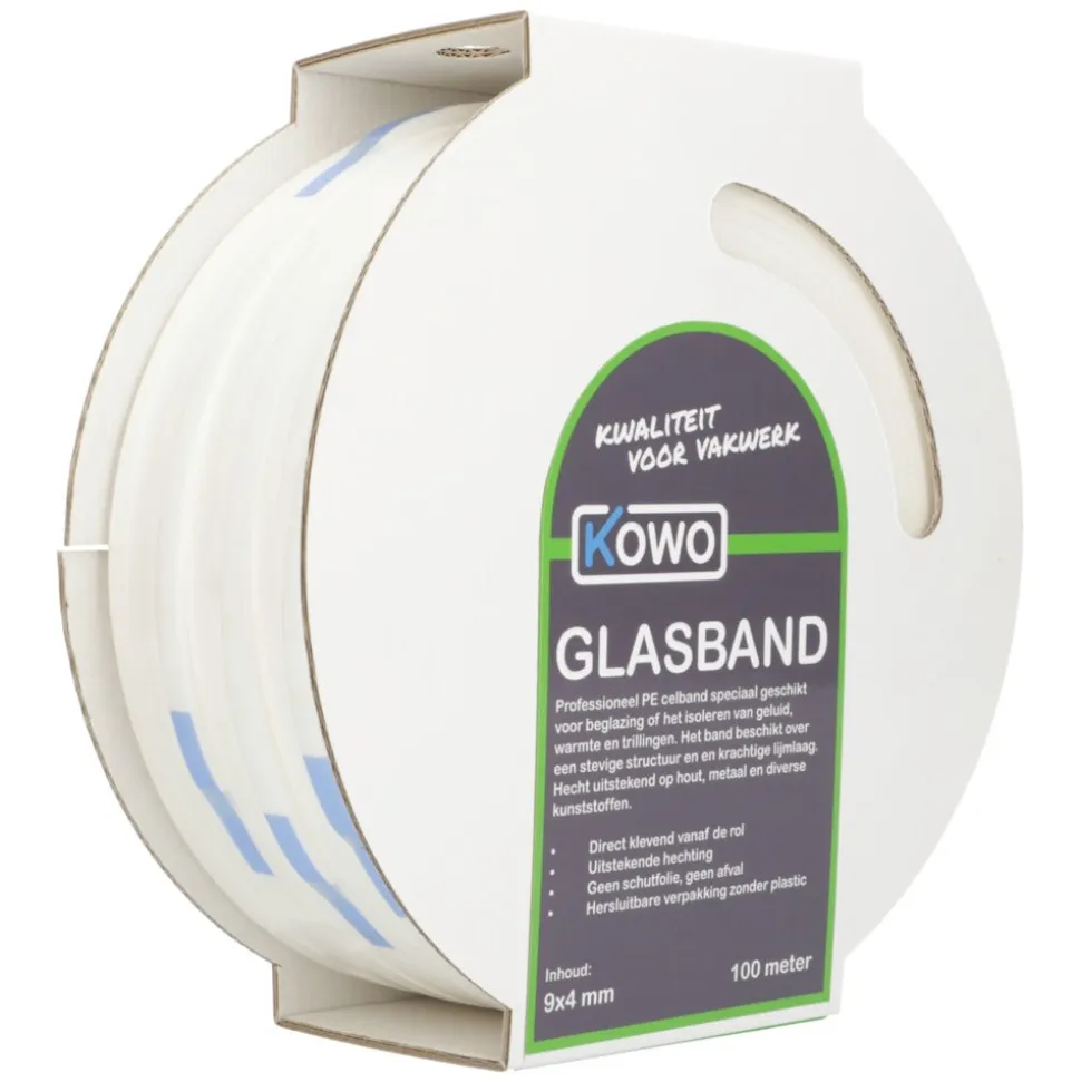 Kowo Glasband PE 100m 9x4mm