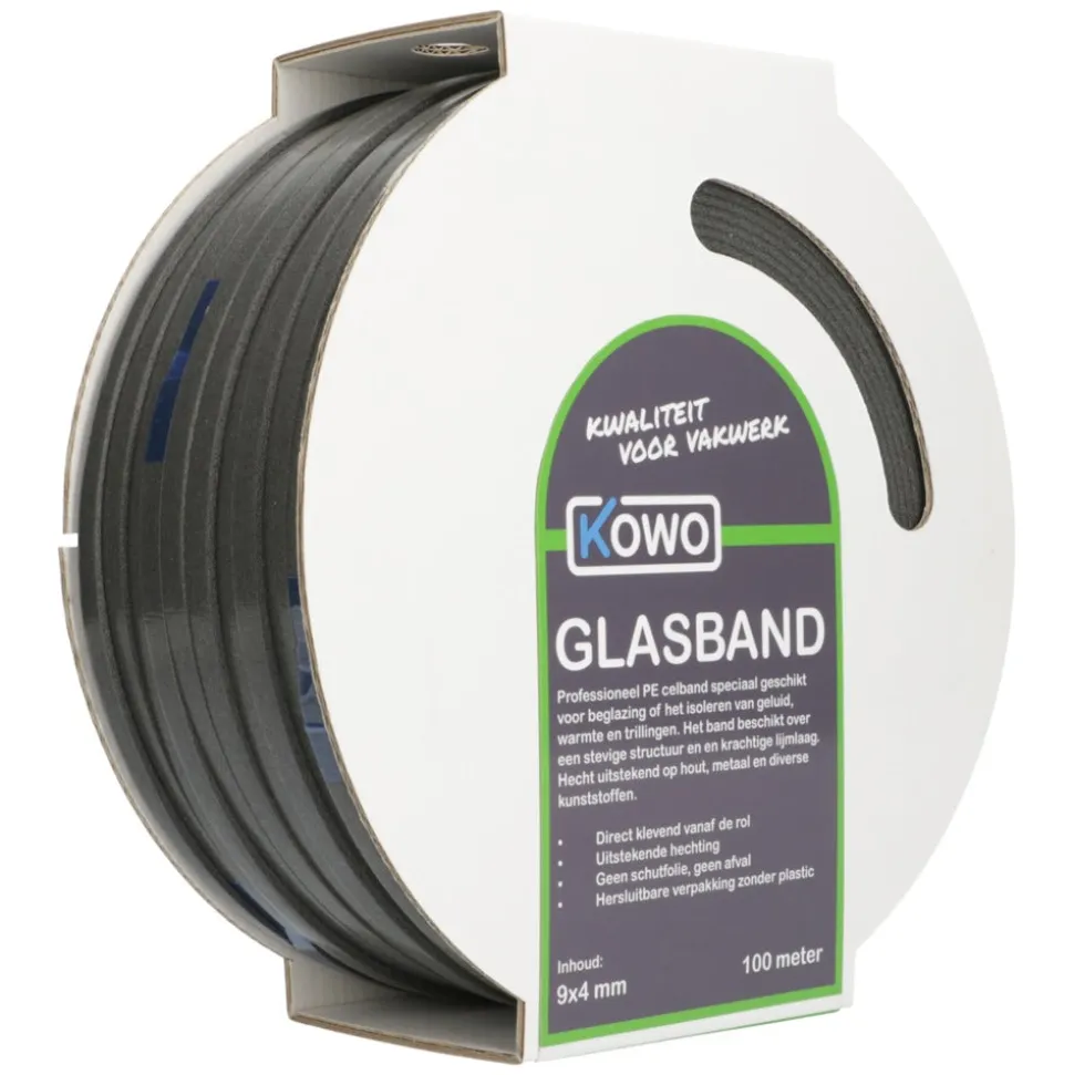 Kowo Glasband PE 100m 9x4mm