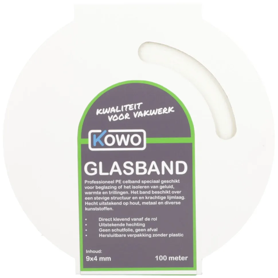 Kowo Glasband PE 100m 9x4mm