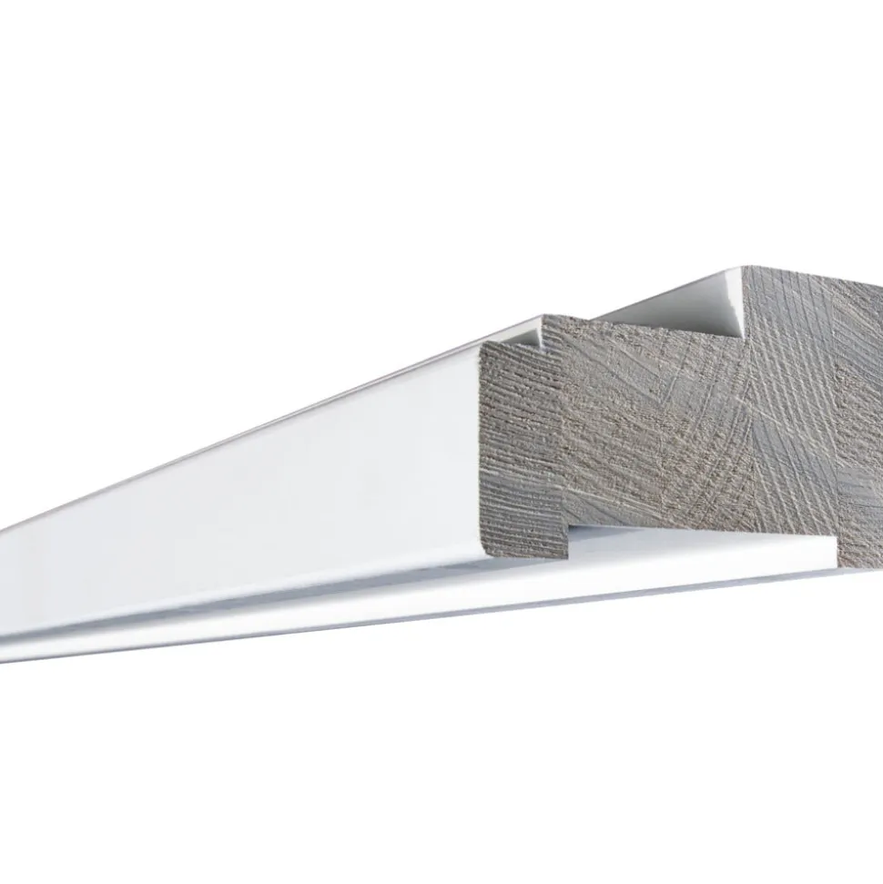 Kozijnprofiel A Grenen Gegrond Wit 66x110mm FSC 100%