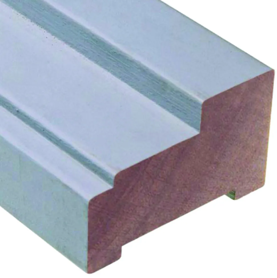 Kozijnprofiel A Hardhout Gegrond Grijs 66x110mm FSC Mix 70%