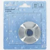 Kraanrozet messing verchroomd 3/8''x10 mm