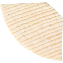 Kwartrond Grenen Wit Gelakt FSC Mix 70%