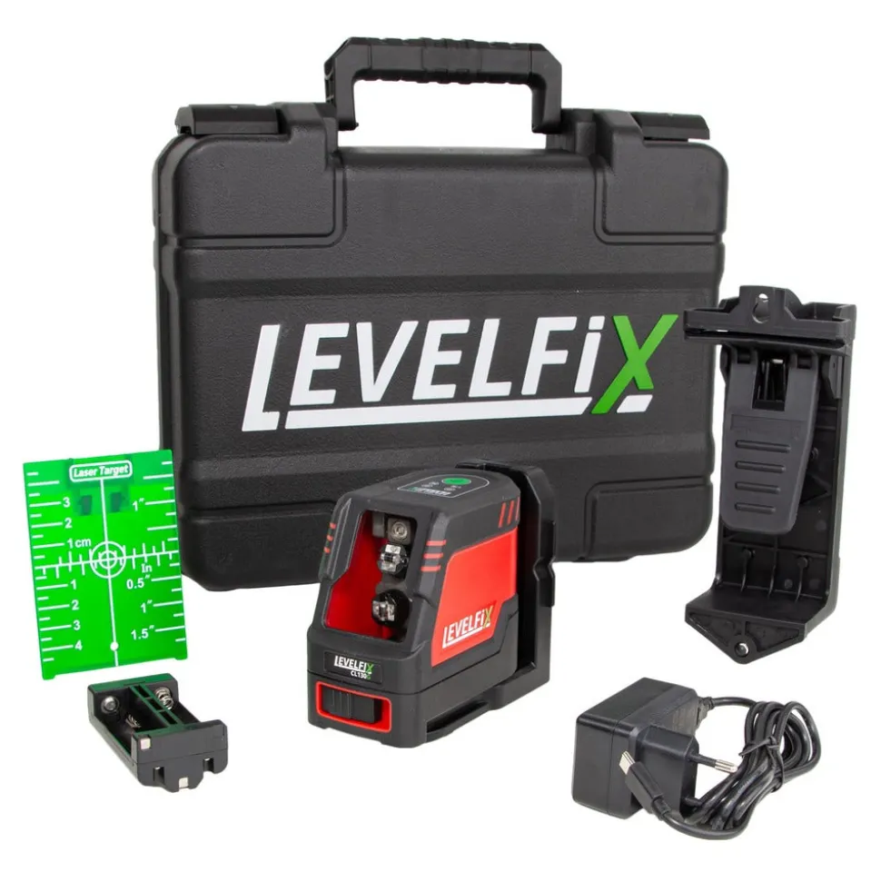 Levelfix CL130G Compacte Kruislijnlaser Zonder Statief
