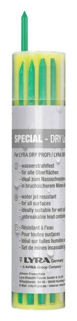 Lyra Dry Reserve Stiftjes Waterstraal Vast Wit Groen Blauw