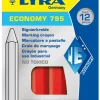 Lyra Merkkrijt Rood 110mm 12st