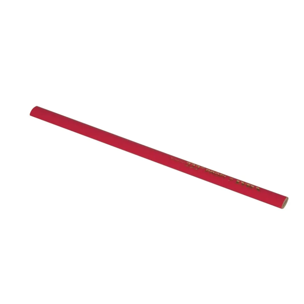 Lyra Timmermanspotlood hard 24 cm rood 100% PEFC