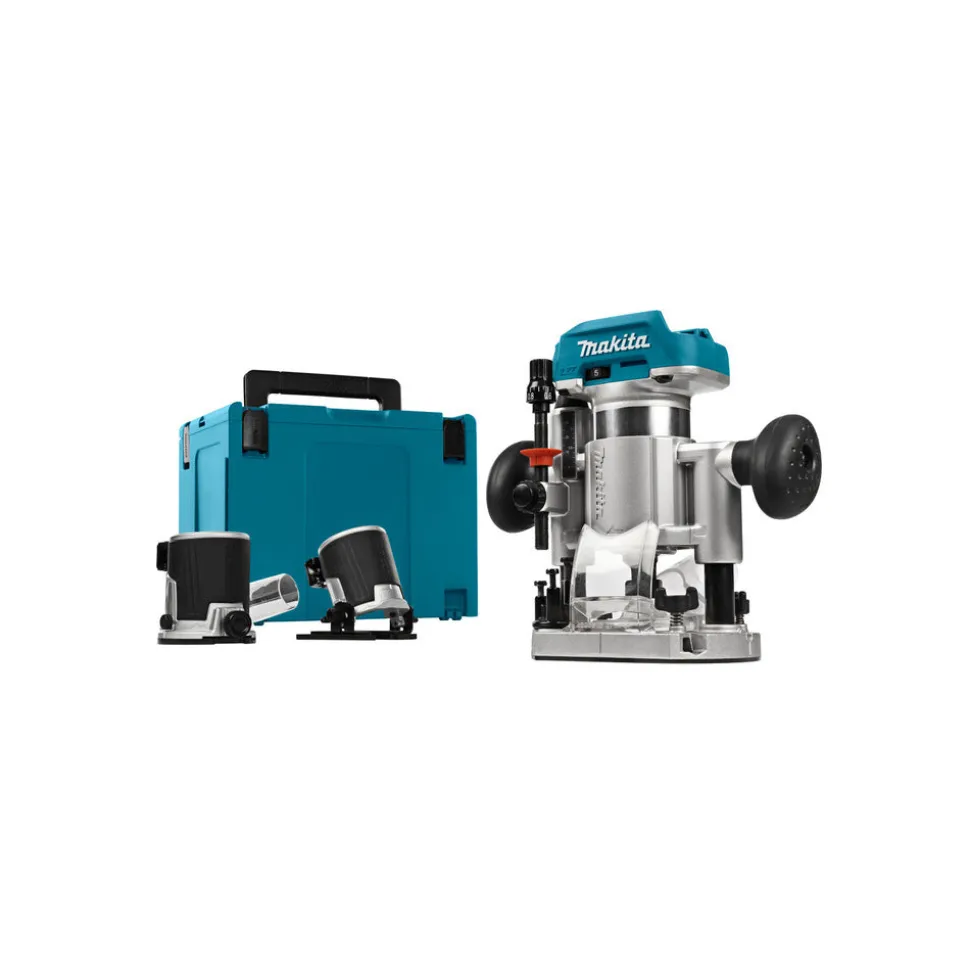 Makita Boven-kantenfrees DRT50ZJX2 18V Li-ion Zonder Accu's En Lader