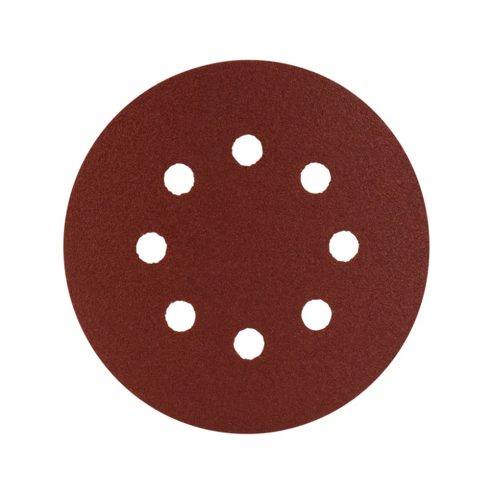 Makita Schuurschijf Red Velcro K120 125mm 10st
