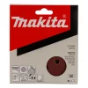 Makita Schuurschijf Red Velcro K180 125mm 10st