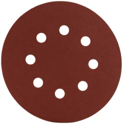 Makita Schuurschijf Red Velcro K180 125mm 10st