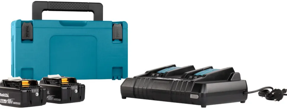 Makita Startset LXT DC18RD + 2x BL1860B